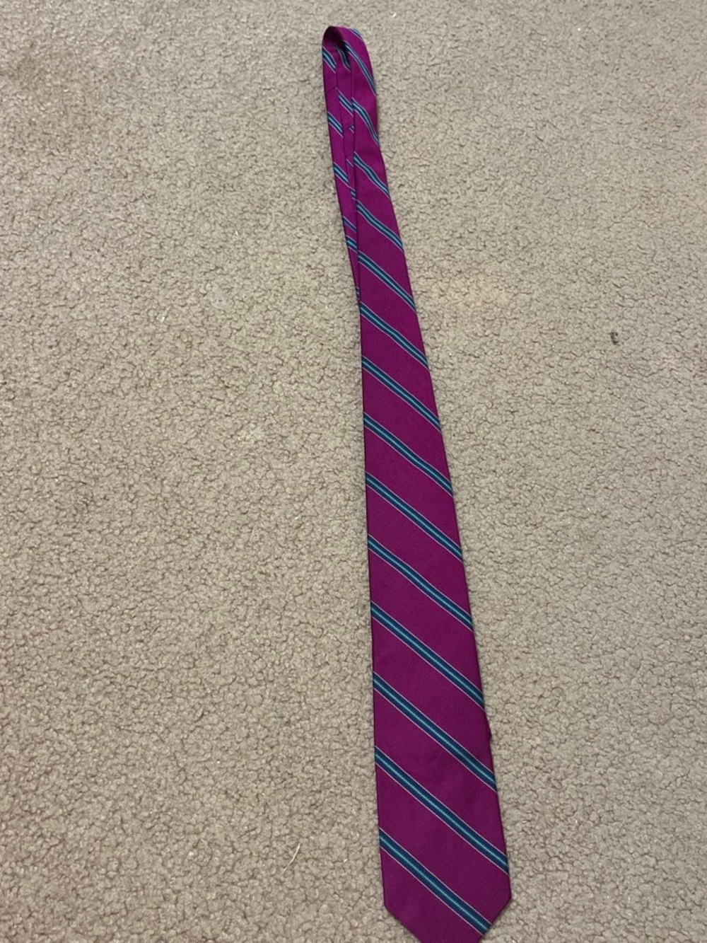 Polo Classic Men’s Purple Striped Tie